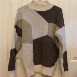 tricolor sweater
